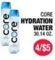 Carnicerias Jimenez Core hydration water offer