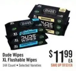 Haggen Food Dude Wipes XL Flushable Wipes offer