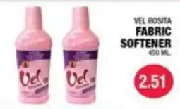 Carnicerias Jimenez Vel Rosita fabric softener offer