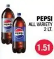 Carnicerias Jimenez Pepsi all variety offer