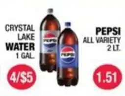 Carnicerias Jimenez Pepsi all variety offer