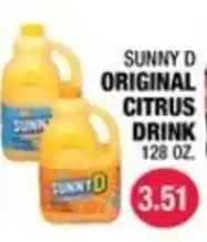 Carnicerias Jimenez Sunny D Original Citrus Drink offer