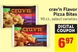 Save Mart Crav'n Flavor Pizza Bites offer