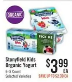 Haggen Food Stonyfield Kids Organic Yogurt offer