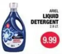Carnicerias Jimenez Ariel liquid detergent offer