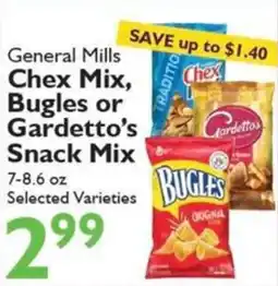 Festival Foods General Mills Chex Mix, Bugles or Gardetto's Snack Mix offer