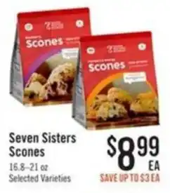 Haggen Food Seven Sisters Scones offer