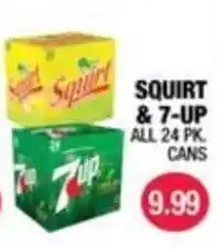 Carnicerias Jimenez Squirt & 7-Up offer