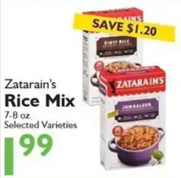 Festival Foods Zatarain's Rice Mix offer