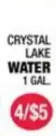 Carnicerias Jimenez Crystal lake water offer