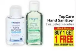 Save Mart TopCare Hand Sanitizer offer