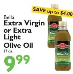 Festival Foods Bella extra virgin or extra light olive oil offer