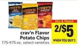 Save Mart Crav'n Flavor Potato Chips offer