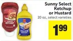 Save Mart Sunny Select Ketchup or Mustard offer