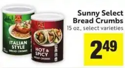 Save Mart Sunny Select Bread Crumbs offer