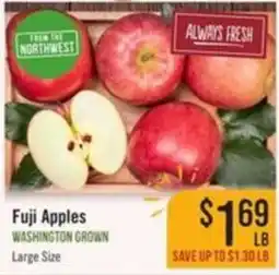 Haggen Food Fuji Apples offer