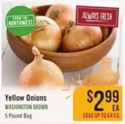 Haggen Food Yellow Onions offer