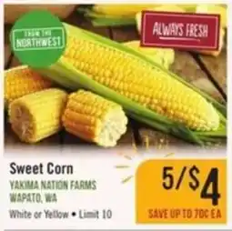 Haggen Food Sweet Corn offer