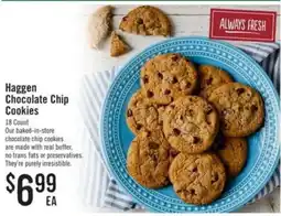 Haggen Food Haggen chocolate chip cookies offer