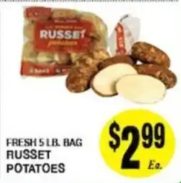 Arlan's Market Fresh Russet Potatoes offer
