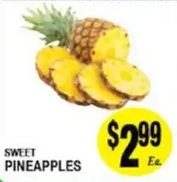 Arlan's Market Sweet pineapples offer