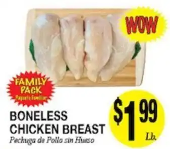 Family Pack Boneless Chicken Breast