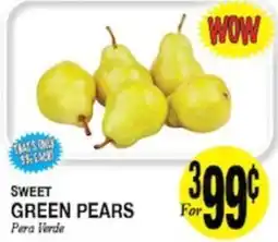 Arlan's Market Sweet Green Pears Pera Verde offer