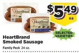Food Town HeartBrand Smoked Sausage offer