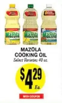 Arlan's Market Mazola cooking oil offer