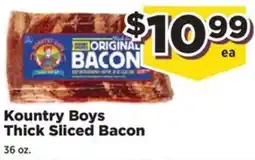 Food Town Kountry Boys Thick Sliced Bacon offer