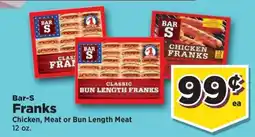 Food Town Bar-s franks offer