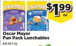 Food Town Oscar Mayer Fun Pack Lunchables offer