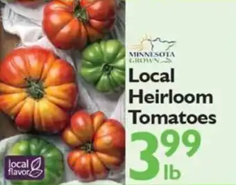Minnesota Grown Local Heirloom Tomatoes
