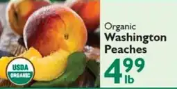 Festival Foods Organic Washington Peaches offer
