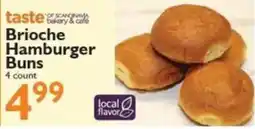 Festival Foods Taste of Scandinavia Brioche Hamburger Buns offer