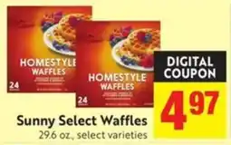 Save Mart Sunny Select Waffles offer