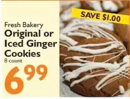 Festival Foods Fresh Bakery Original or Iced Ginger Cookies offer