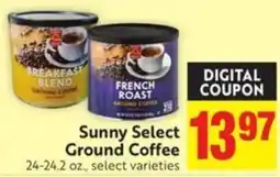 Save Mart Sunny Select Ground Coffee offer