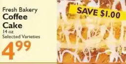 Festival Foods Fresh Bakery Coffee Cake offer