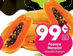 Arteagas Food Center Papaya Maradol offer