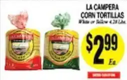 Arlan's Market La campera corn tortillas offer