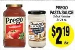 Arlan's Market Prego pasta sauce offer