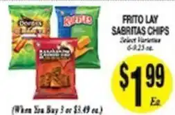 Arlan's Market Frito Lay Sabritas Chips offer