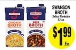 Arlan's Market Swanson broth offer