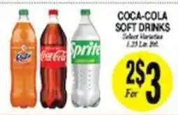 Arlan's Market Coca-Cola soft drinks offer