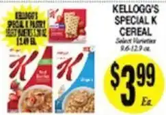 Arlan's Market Kellogg's special k cereal offer