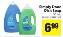 Save Mart Simply Done Dish Soap offer