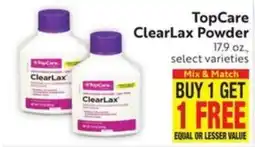 Save Mart TopCare ClearLax Powder offer