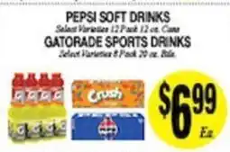 Arlan's Market Pepsi soft drinks offer