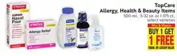 Save Mart TopCare Allergy, Health & Beauty Items offer